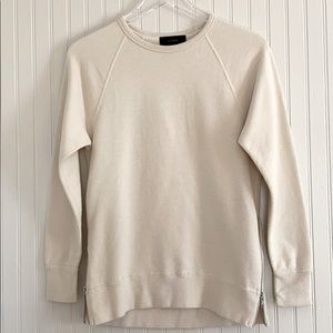 J. Crew Zip Tunic Sweatshirt